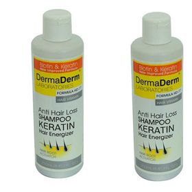 Dermaderm Keratinli Biotinli Saç Dökülmesine Karşı 2x 250 ml Şampuan