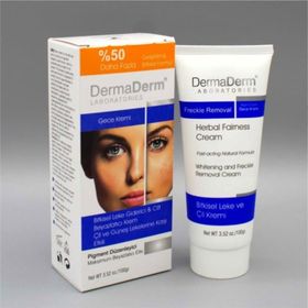 Dermaderm Leke Giderici Cilt Beyazlatıcı 100 gr Gece Kremi
