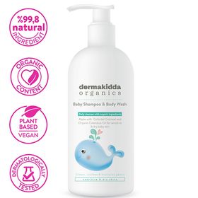 Dermakidda Organik Bebek ve Çocuk 300 ml Saç ve Vücut Şampuanı