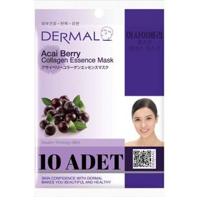 Dermal 10x23 gr Acai Çileği Özlü Yüz Maskesi