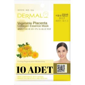 Dermal 10x23 gr Bitki Plesantası Özlü Kolajen Yüz Maskesi