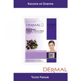 Dermal 23 gr Acai Çileği Özlü Kolajen Yüz Maskesi