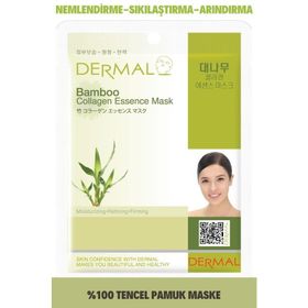 Dermal 23 gr Bambu Özlü Kollajen Maskesi