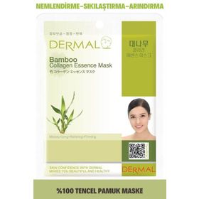 Dermal 23 gr Bambu Özlü Kollajen Maskesi