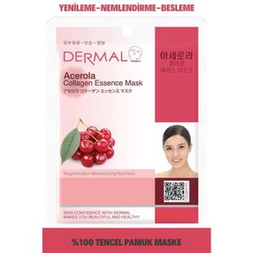 Dermal 23 gr Barbados Kirazı Özlü Kollajen Maskesi