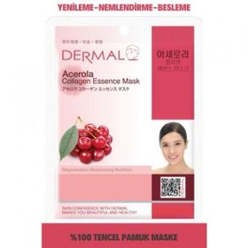 Dermal 23 gr Barbados Kirazı Özlü Kollajen Maskesi