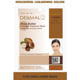 Dermal 23 gr Karite Yağı Özlü Kolajen Yüz Maskesi