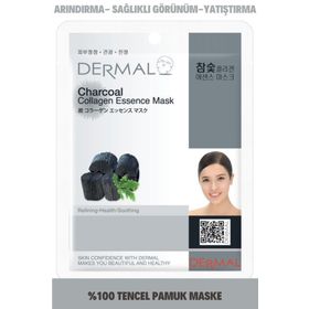 Dermal 23 gr Kömür Özlü Kollajen Maskesi