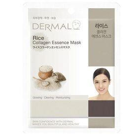 Dermal 23 gr Pirinç Özlü Kolajen Maske