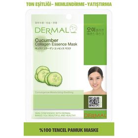 Dermal 23 gr Salatalık Özlü Kollajen Maskesi