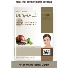 Dermal 23 gr Salyangoz Özlü Kolajen Yüz Maskesi
