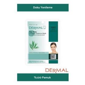 Dermal 23 gr Yeşil Çay Özlü Kollajen Maskesi
