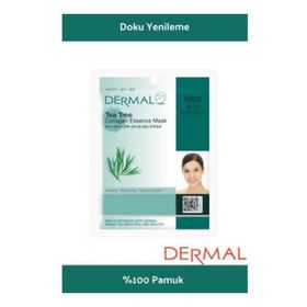 Dermal 23 gr Yeşil Çay Özlü Kollajen Maskesi