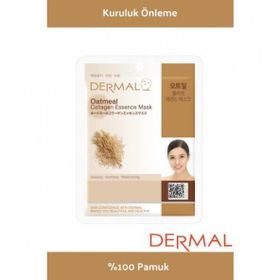 Dermal 23 gr Yulaf Özlü Kolajen Yüz Maskesi