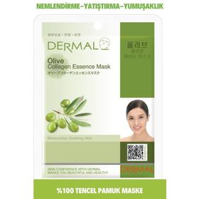 Dermal 23 gr Zeytin Özlü Kolajen Yüz Maskesi