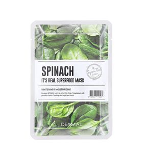 Dermal 25 gr It's Real Superfood Ispanak Nemlendirici Yüz Maskesi