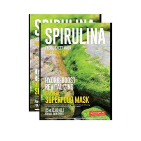 Dermal 2x25 gr Spirulina It's Real Super Gıda Yüz Maskesi