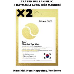 Dermal 2x4 gr Altın Göz Maskesi