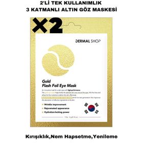 Dermal 2x4 gr Altın Göz Maskesi