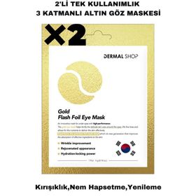 Dermal 2x4 gr Altın Göz Maskesi