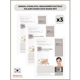 Dermal 3x23 gr İnci Özlü Kolajen Maskesi