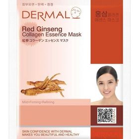 Dermal 3x23 gr Kırmızı Ginseng Özlü Kolajen Maskesi
