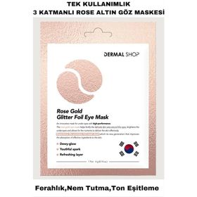 Dermal 4 gr Rose Altın Göz Maskesi