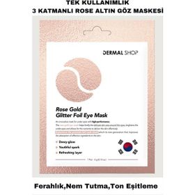 Dermal 4 gr Rose Altın Göz Maskesi