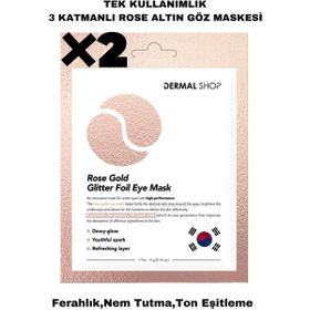 Dermal 4 gr Rose Altın Göz Maskesi