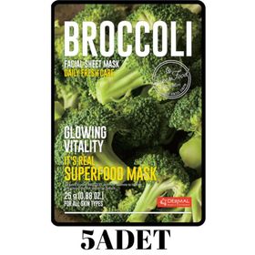 Dermal 5x25 gr Brokoli Süper Gıda Maskesi