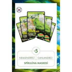 Dermal 5x25 gr Spirulina It's Real Super Gıda Yüz Maskesi
