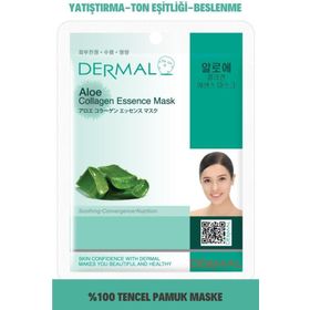 Dermal Aloe Özlü 23 g Kolajen Yüz Maskesi