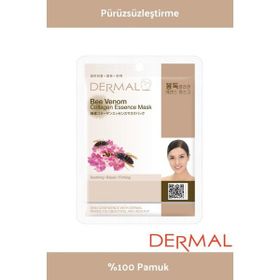 Dermal Arı Zehri Özlü 23 gr Kolajen Yüz Maskesi