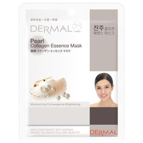 Dermal Aydınlatıcı Nemlendirici İnci Özlü Kolajen 23 gr Gece Maskesi
