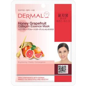 Dermal Bal Greyfurt Özlü 23 g Kolajen Yüz Maskesi
