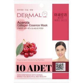 Dermal Barbados Kirazı Özlü Kolajen 10x23 gr Maske
