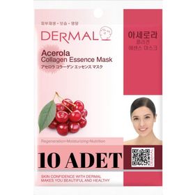 Dermal Barbados Kirazı Özlü Kolajen 10x23 gr Maske