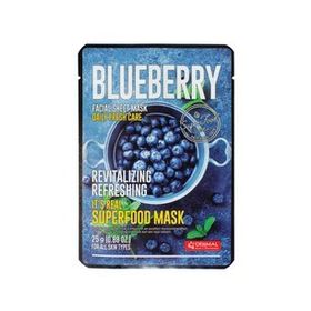 Dermal Blueberry Facial Sheet Maske