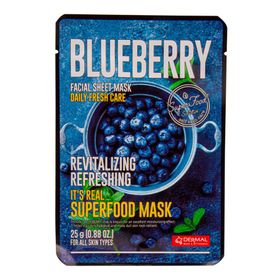 Dermal Blueberry Facial Sheet Maske