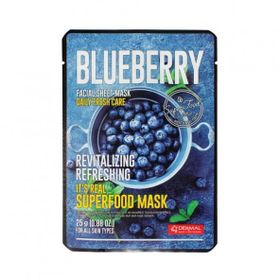 Dermal Blueberry Facial Sheet Maske