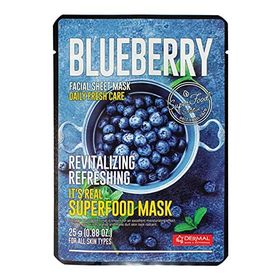 Dermal Blueberry Facial Sheet Maske