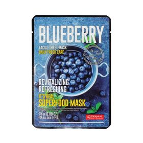 Dermal Blueberry Facial Sheet Maske