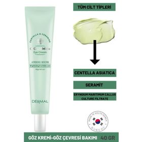 Dermal Cica x Mide Centella Asiatica ve Seramid Özlü 40 gr Göz Çevresi Kremi