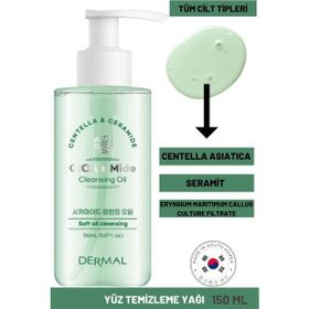 Dermal Cica x Mide Cleanser Oil 150 ml Centella Asiatica ve Seramid Özlü Temizleme Yağı