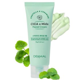 Dermal Cica x Mide Facial 75 ml Centella Asiatica ve Seramid Özlü Yüz Kremi