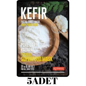 Dermal It's Real Superfood Kefir 5x25 gr Yüz Maskesi