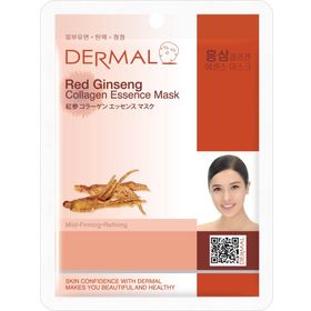 Dermal Kırmızı Ginseng Özlü Kolajen 23 gr Yüz Maskesi