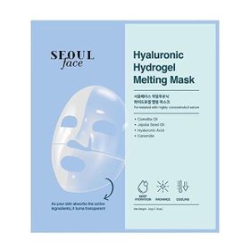 Dermal Korea Seoul Face Hyaluronic Hydrogel 34 gr Eriyen Yüz Maskesi