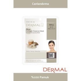 Dermal Pirinç Özlü 23 gr Kollajen Maske