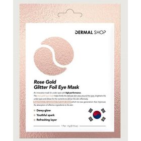Dermal Rose Gold Glitter Foil 4 gr Göz Maskesi